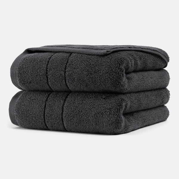 Lussoni Nonwoven Perforated Towels - Asciugamani monouso, non tessuto  traforato, nero 70x50 cm